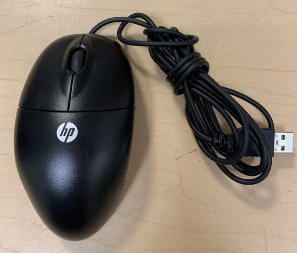 Ex-Uk HP Optical Scroll USB Mouse - Image 3