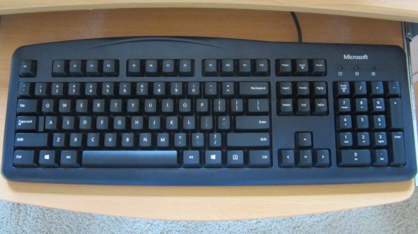 Ex-Uk Microsoft Wired Keyboard 200 - Image 4