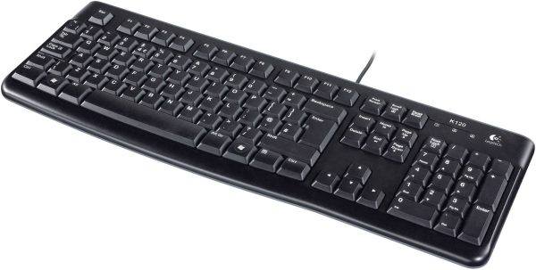 Ex-Uk Logitech K120 USB Wired Keyboard - Image 3
