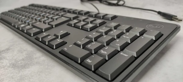 Ex-Uk The Dell K13212-B Wired USB keyboard