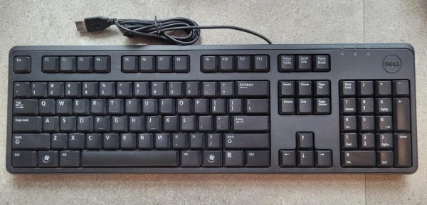 Ex-Uk The Dell K13212-B Wired USB keyboard - Image 4