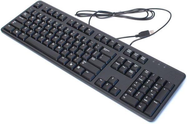 Ex-Uk The Dell K13212-B Wired USB keyboard - Image 3
